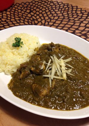 簡単★ほうれん草カレー（サグチキン）-レシピのメイン写真