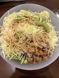 豆腐に乗せて混ぜるだけ晩御飯-レシピのメイン写真