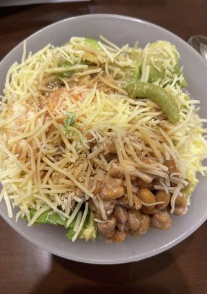 豆腐に乗せて混ぜるだけ晩御飯-レシピのメイン写真