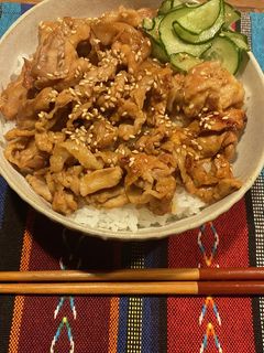 ベル食品 豚丼のタレでつくる豚丼-レシピのメイン写真