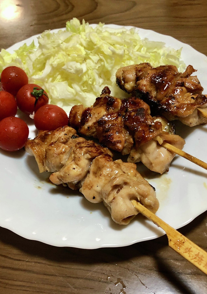 エバラてりやきのたれで作る鶏の串照り焼き-レシピのメイン写真