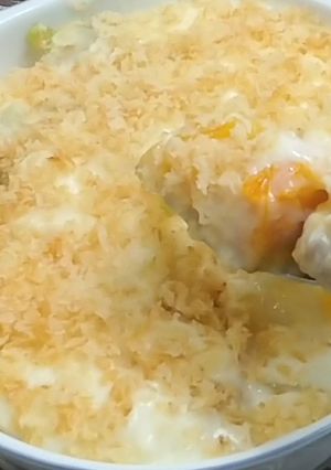 時短調理★鶏肉と南瓜のグラタン★動画あり-レシピのメイン写真