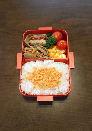 中学生女子弁当2024/05/13-レシピのメイン写真