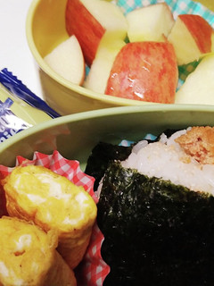 焼き明太子おにぎり お弁当用-レシピのメイン写真