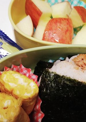 焼き明太子おにぎり　お弁当用-レシピのメイン写真