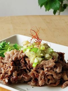 牛肉旨塩レモンねぎ☆メイン☆夕食☆簡単-レシピのメイン写真