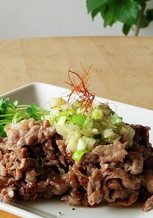 牛肉旨塩レモンねぎ☆メイン☆夕食☆簡単-レシピのメイン写真