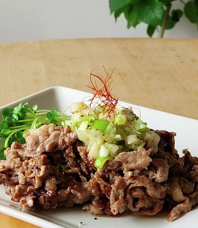 牛肉旨塩レモンねぎ☆メイン☆夕食☆簡単-レシピのメイン写真