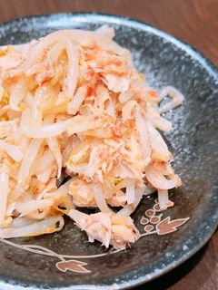 レンジで簡単!もやしとツナの和え物♡-レシピのメイン写真