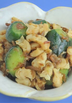 災害食にも◎大豆ミートの非加熱中華サラダ-レシピのメイン写真