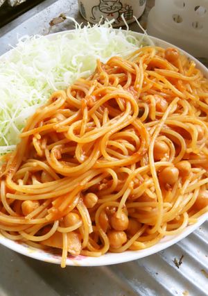 ワンパンで確実に美味なトマトソースパスタ-レシピのメイン写真