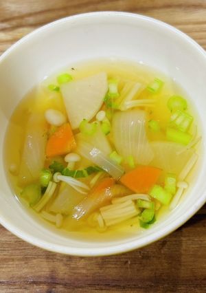 【保育所給食】おおきなかぶのスープ-レシピのメイン写真