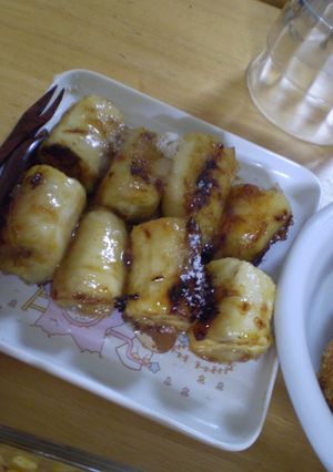 ♥バナナ焼きアグネス・チャン風♥-レシピのメイン写真