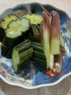 きゅうりと茗荷のぬか漬け-レシピのメイン写真