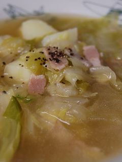 新玉ねぎと春キャベツのスープ-レシピのメイン写真