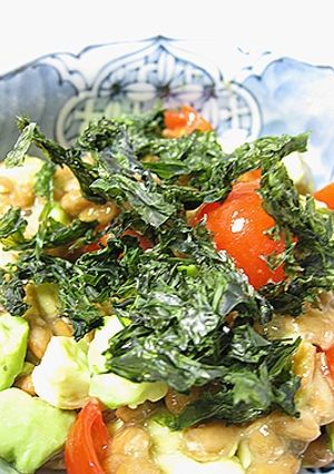 納豆とアボカドのわさび醤油和え-レシピのメイン写真