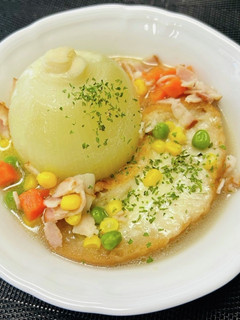 玉ねぎ丸ごとオニオンスープ-レシピのメイン写真