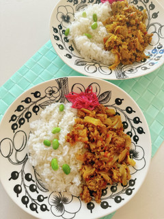 焼肉の生だれで無水春キャベツ野菜カレー-レシピのメイン写真