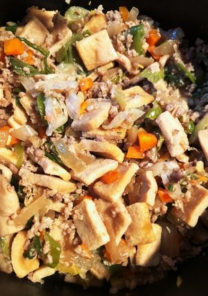 名古屋の給食　まぜまぜチャーハン-レシピのメイン写真