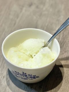 レモンシャーベット-レシピのメイン写真