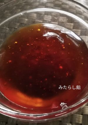 レンジで出来る、みたらしあん-レシピのメイン写真