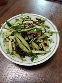きゅうりの塩昆布あえ-レシピのメイン写真