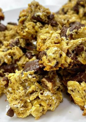 砂糖なしオートミールチョコクッキー-レシピのメイン写真