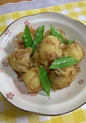 新じゃがいものおかか煮♪-レシピのメイン写真