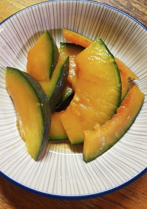 簡単!カボチャの煮物　メープル醤油味-レシピのメイン写真