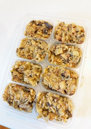 サバ味噌えのきそぼろ（離乳食1歳〜）-レシピのメイン写真