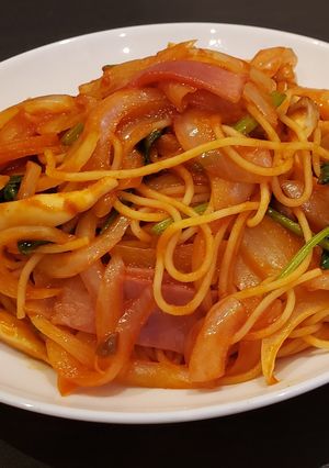 簡単！ナポリタン-レシピのメイン写真
