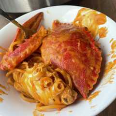 ブルースイマークラブのトマトパスタ-レシピのメイン写真