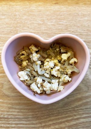 離乳食完了期　もやしとえのきチャンプルー-レシピのメイン写真