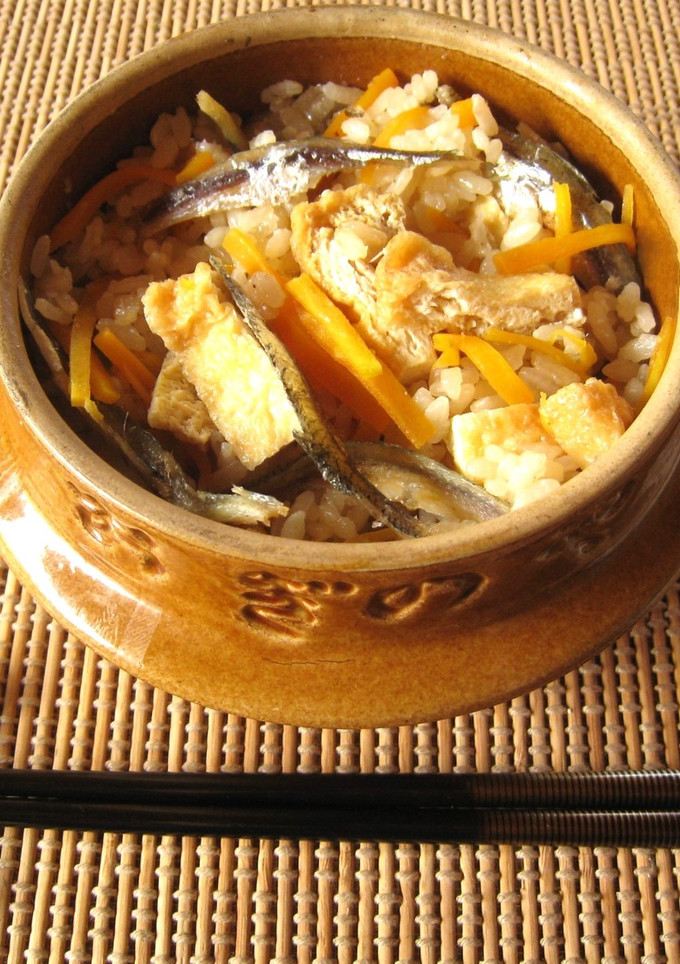峠の釜めしの釜で作る炊き込みご飯-レシピのメイン写真