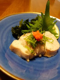 塩麹さんde鰤(ぶり)の白子の蒸し物-レシピのメイン写真