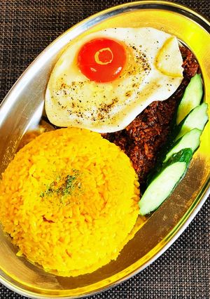 カレーガパオライス-レシピのメイン写真