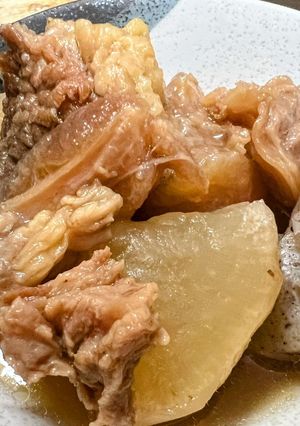 汁まで美味しい牛すじ煮込み-レシピのメイン写真