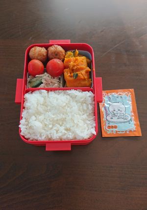 中学生女子弁当2024/05/14-レシピのメイン写真