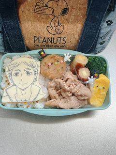 毎日高校男子弁当 ハイキュー キャラ弁-レシピのメイン写真