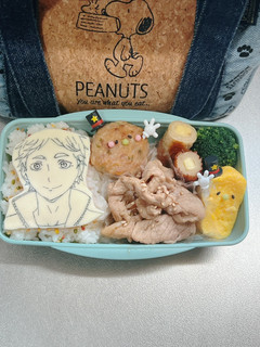 毎日高校男子弁当 ハイキュー キャラ弁-レシピのメイン写真
