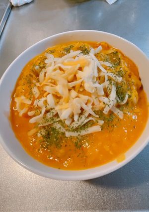 米粉で作る南瓜と玉ねぎの濃厚スープ-レシピのメイン写真