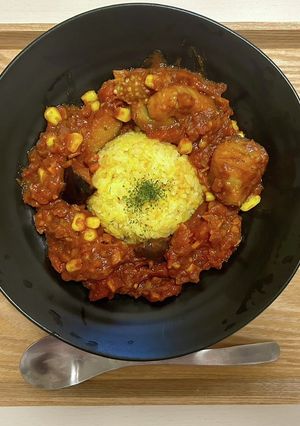 野菜キーマカレー-レシピのメイン写真