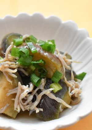 レンジで！茄子のしらす煮-レシピのメイン写真