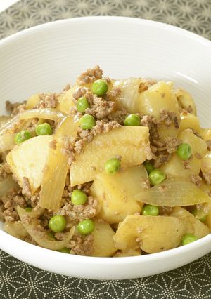 ひき肉と新じゃがの甘辛煮-レシピのメイン写真