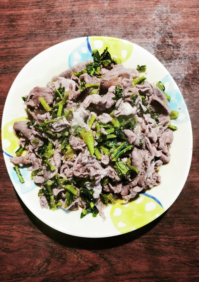 豚こまと蕪菜と椎茸の甘辛煮-レシピのメイン写真
