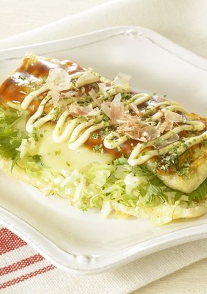 油あげとキャベツのお好み焼き風-レシピのメイン写真
