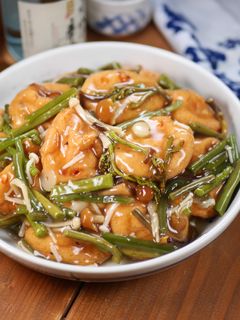 節約&ヘルシー♪がんもどきの山菜あんかけ-レシピのメイン写真