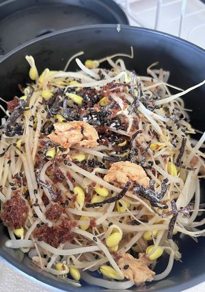 飽きずに野菜とタンパク質！もやし炒め-レシピのメイン写真