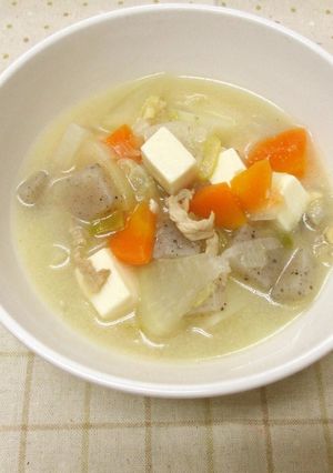 【学校給食】呉汁(ごじる)-レシピのメイン写真