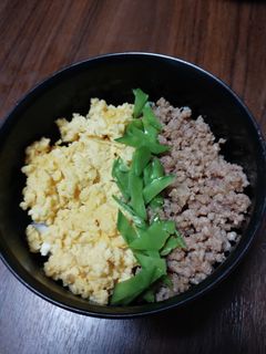 三色そぼろ丼-レシピのメイン写真